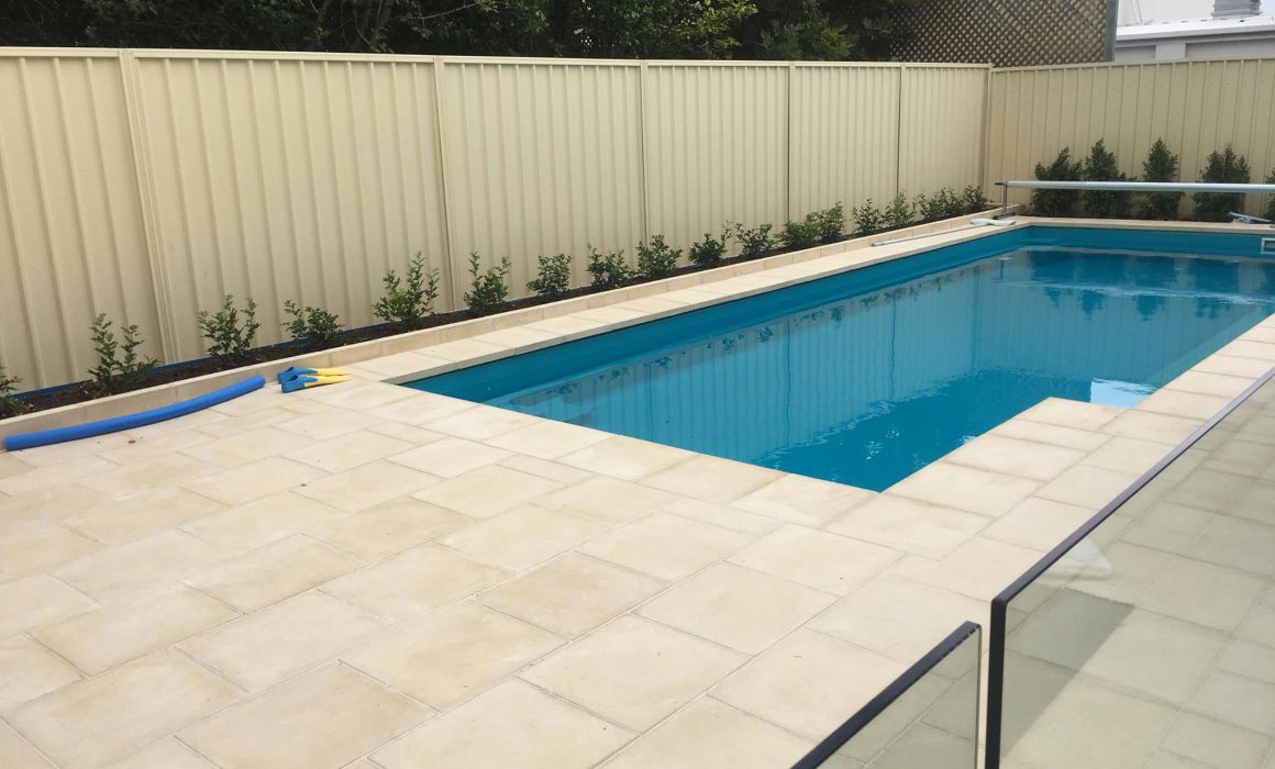 pool paving