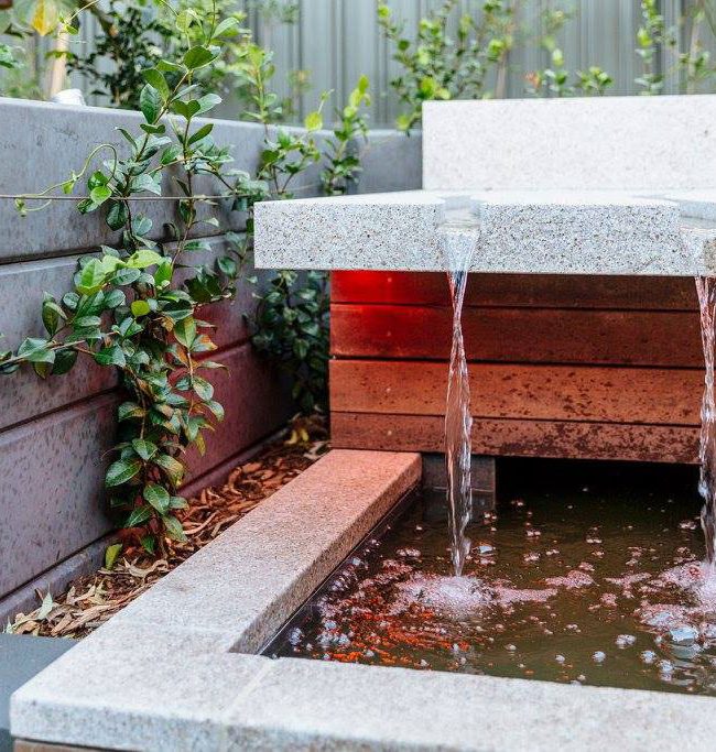 garden water feature