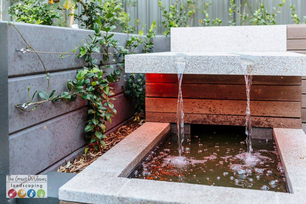 garden water feature